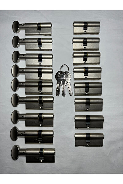 Kale Kilit KALE 164 SM / 164 SNC 17'Lİ ORTAK ANAHTAR / PASS SİSTEM (9 ADET 16...