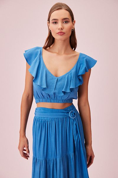 SUWEN Shakira Crop Top