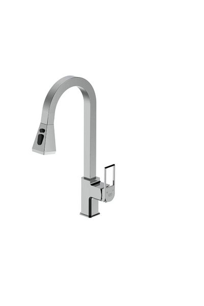 GPD Quadro Spiral Sink Faucet Chrome MES190