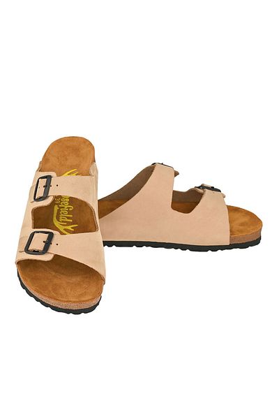 Moosefield Papuci unisex din piele naturală pentru familie
