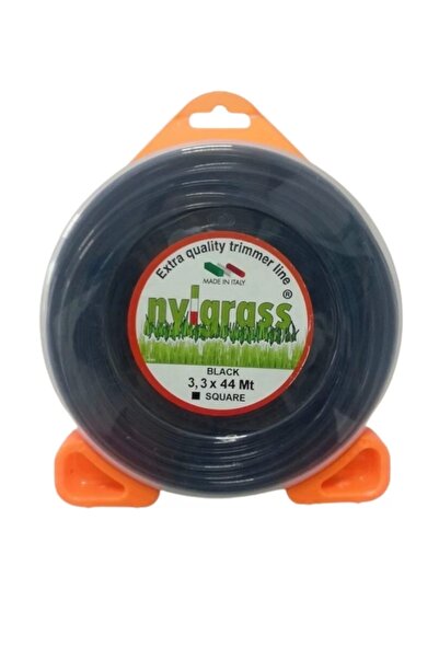 NYLGRASS Misina 3.3mm 44 Metre Siyah 4 Köşe