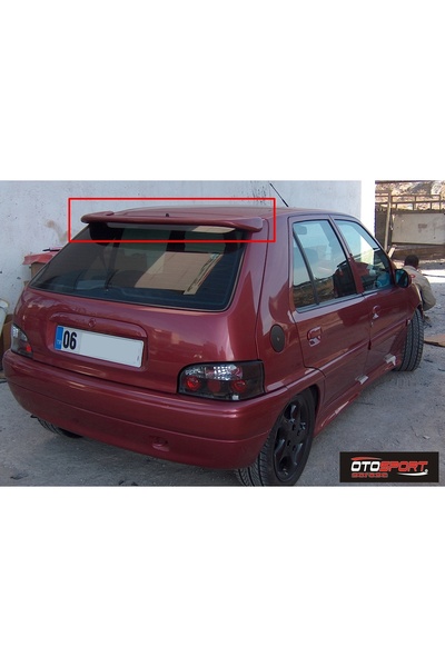 OTOSPORT CİTROEN SAXO SPOYLER FİBERGLASS BOYASIZ A+ KALİTE