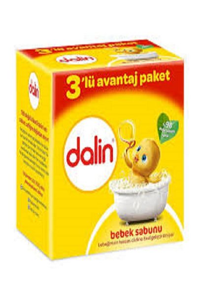 Dalin Baby Soap 100 gr (3-Piece Advantageous Pack)*1PCS