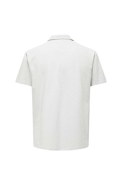 Only & Sons Kian Men's Polo White T-shirt -22028694-CD