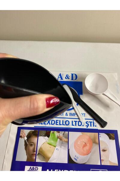 ALEXDELLO AD&GS KOPYA - 3 LÜ MASKE KARIŞTIRMA KABI SETİ - SİLİKONLU KIRILMAZ