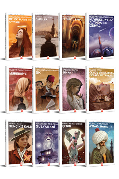 Kızıl Panda Yayınevi Türk Klasikleri Seti (12 KİTAP)