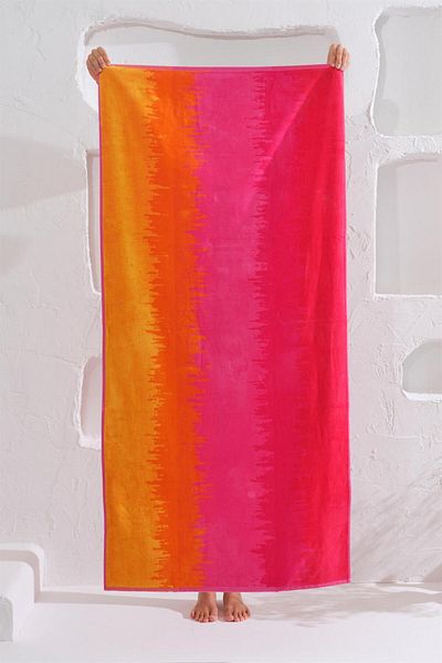 Homelover 100% Cotton Beach Sea Towel Striped Beach 75x150