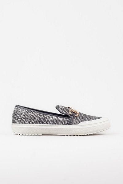 Adım Adım Women's Black Linen Casual Shoes