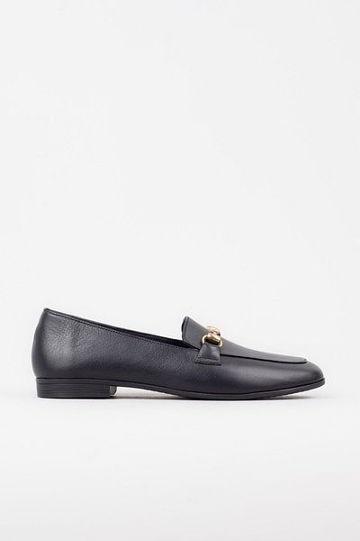 Adım Adım Women's Chain Detailed Black Laofer