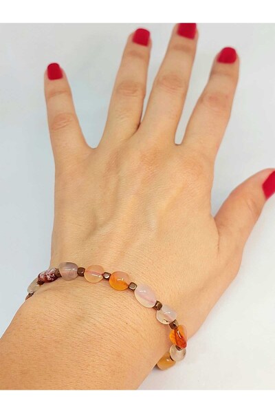 Yasamtohumu Гривна с шарка от ахат - Дизайн (47144)