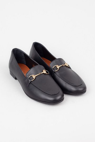Adım Adım Women's Chain Detailed Black Laofer