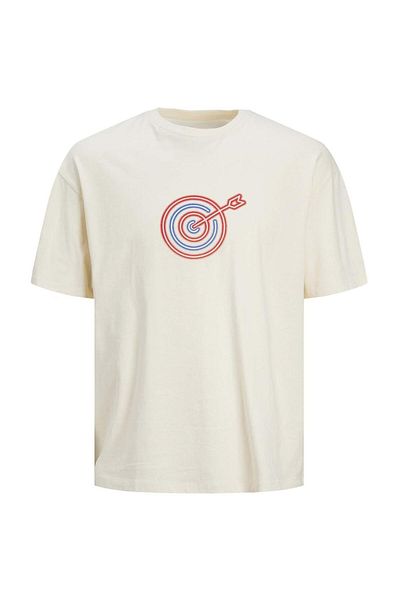 Jack & Jones Vivid Men's Cream T-Shirt (12254172-BCM)