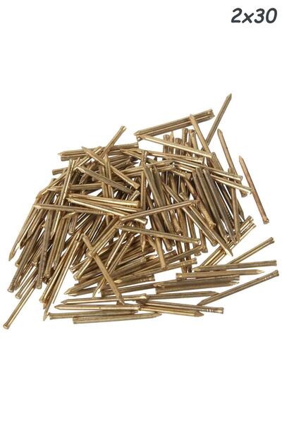 k karaaliler Beton Çivisi Duvar Saat Çerçeve Süpürgelik Çivisi 2x30 100 Adet 3 cm