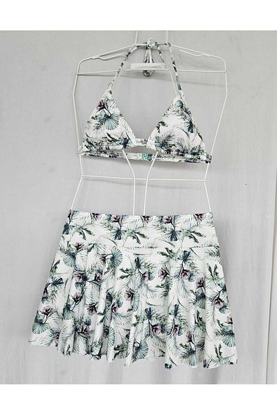 BADELİNA Skirted Bikini Set