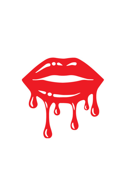 Reysa Tasarım Red Lip - 17X17 cm