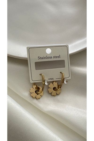 Happy Bear WOMEN'S Steel Earrings
