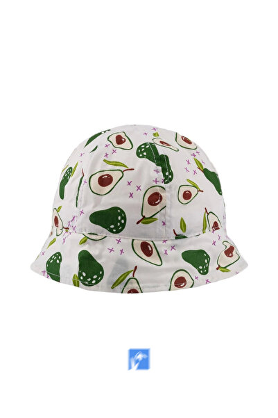 Kardelen Butik Denizli Pălărie de soare din bumbac 100% pentru fete (4-8 ani)