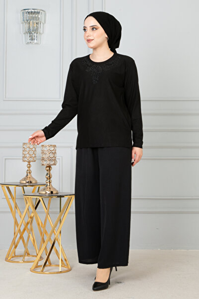 nacar çarşı Women's Combed Cotton Blouse