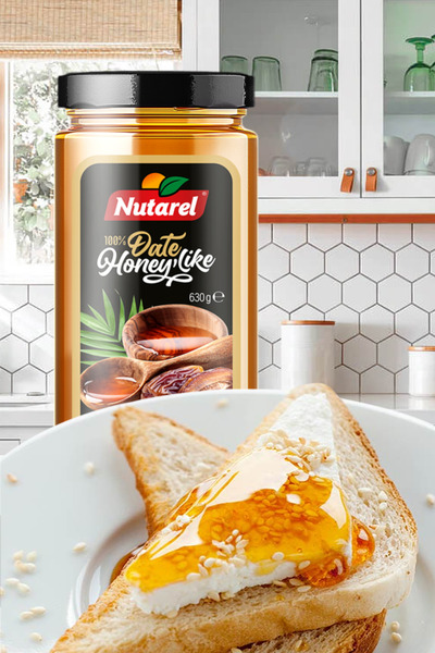 NUTAREL Date Honey - %100 Hurma Bal Kıvamında - Vegan Bal 630gr