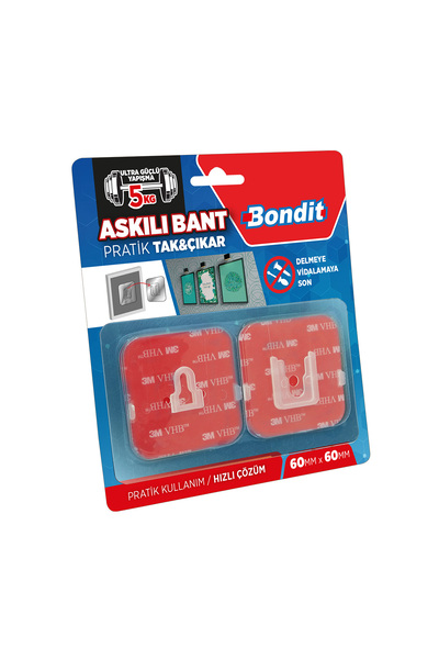 Genel Markalar Askılı Bant Pratik Tak Çıkar 5 Kg Kadar Taşıma Kapasitesi Süpe...