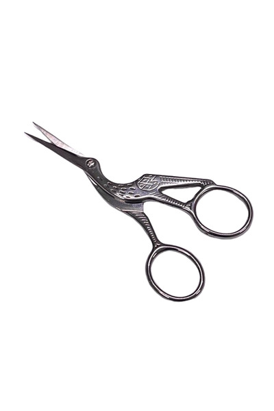 EleganTShoP Leylek Motifli Dikiş Nakış Davet Açılış Kurdele Makası mk-dksm02