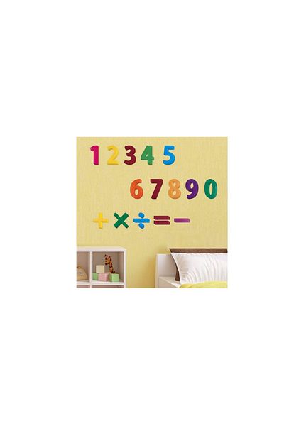 Bosphorus Wall Decoration Sticker Numeral Pvc 33x48 cm XFG060