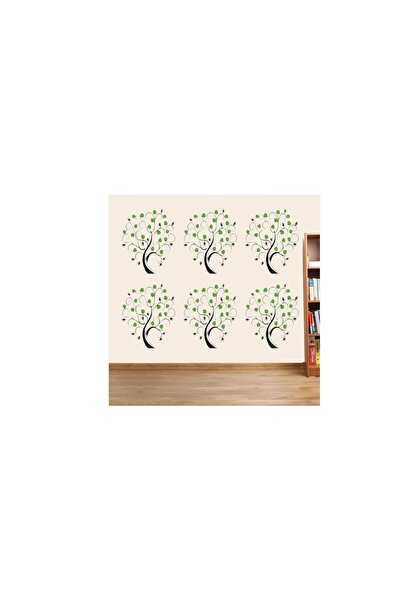 Bosphorus Wall Decoration Sticker with Tree Transparent Film PVC 50x70 cm XFG032