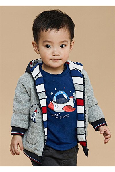 MAYORAL Erkek Bebek Sweatshirt Uzay Temalı