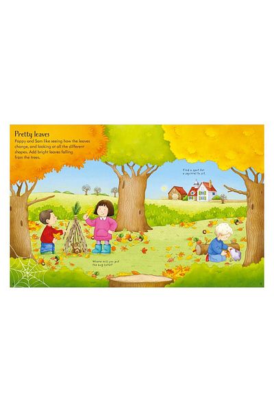 Usborne Poppy and Sam's Autumn Sticker Book