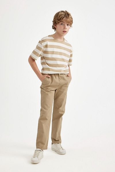 DeFacto Pantaloni din Gabardina Standard pentru baieti D1241a824sp