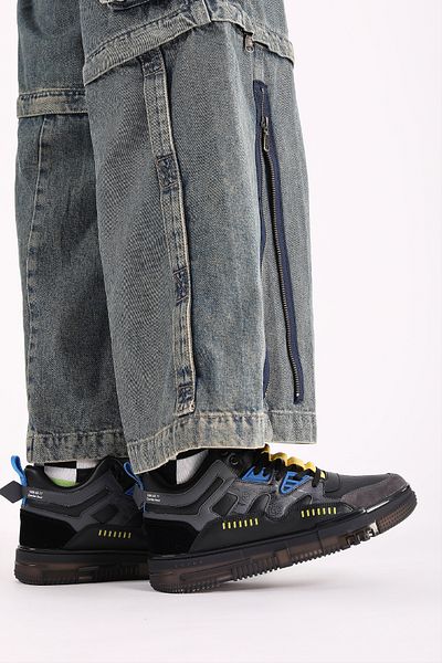 NORTH OF WILD Σχεδόν Unisex Sneakers - Μαύρο