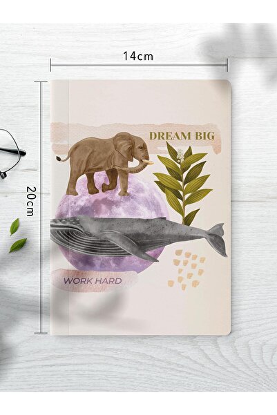 Postifull مجموعة دفتر ملاحظات غير مبطنة، 2 دفتر ملاحظات بنمط عتيق، دفتر ملاحظات، دفتر ملاحظات، 64 صفحة متوسطة الحجم