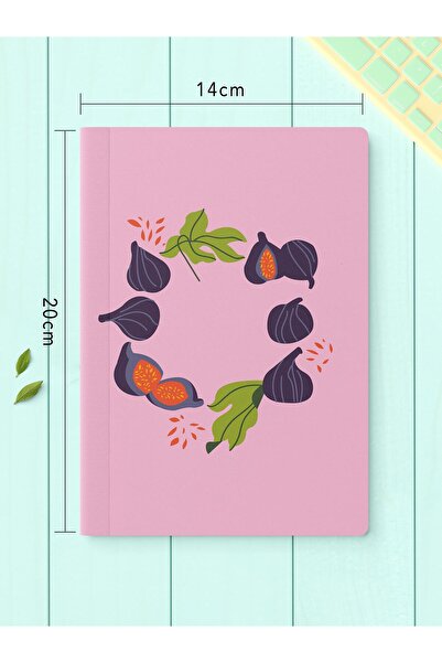 Postifull Çizgisiz Defter Seti, 2 Adet Vintage Desenli Notebook, Not Defteri, Anı Defteri, 64 Sayfa Orta Boy