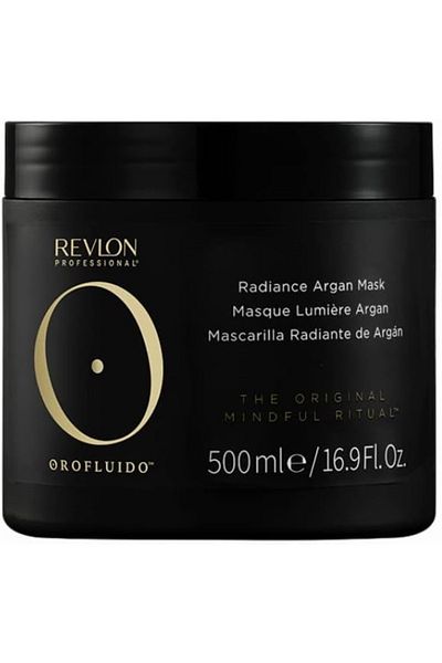 Revlon Orofluido Radiance Repairing Vegan Hair Mask for Damaged Hair (500 ml) 16.9 fl oz CYT799