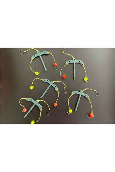 ALDOS Küspeli Takım için İğneli Boncuklu Plastik Küspe Aparatı 5 Adet