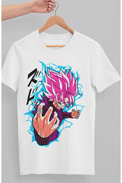 Fuddy Moda Oversize kroj Dragon Ball Evil Goku Štampano T-shirt , unisex anim...