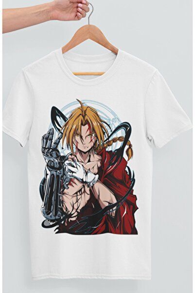 Fuddy Moda Oversize kroj Fullmetal Alchemist Edvard Elrik Štampano T-shirt , ...