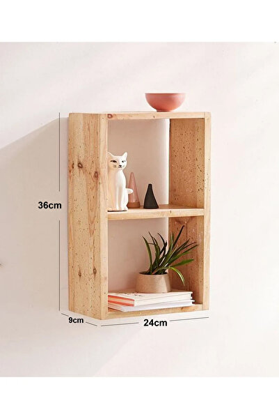 Yoko Home Dar Alanlar Için Mini Raf, Yatak Yanı Raf