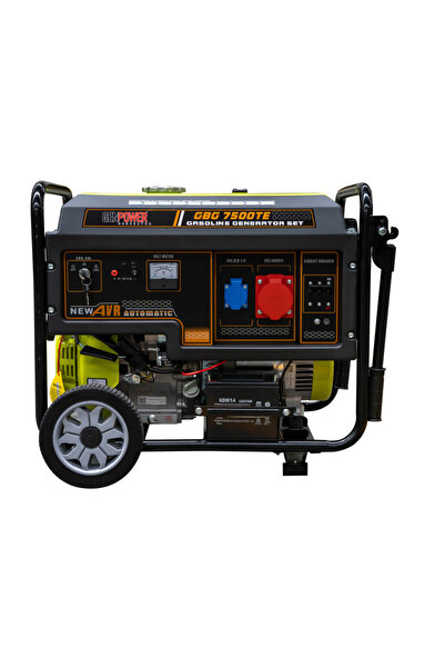 GenPower GBG 7500 TE Model 7,5 kVA, Benzinli,Marşlı, Tekerlekli, Trifaze Port...
