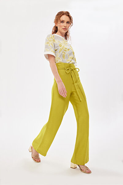 Berr-ın Geniş Paça Pantolon Asit