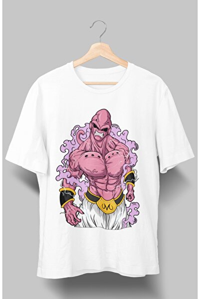 Fuddy Moda Oversize kroj Dragon Ball Super Majin Buu Štampano T-shirt , unise...