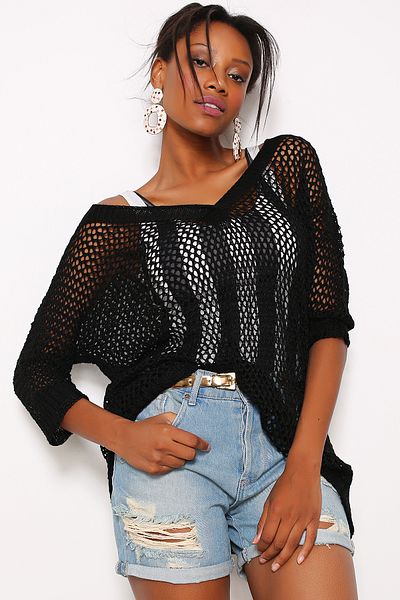 AVORWE V-Neck Truvakar Sleeve Tunic Knitted
