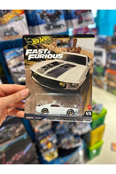 HOT WHEELS HW PREMIUM FAST AND FURIOUS 1969 FORD MUSTANG BOSS HNW46