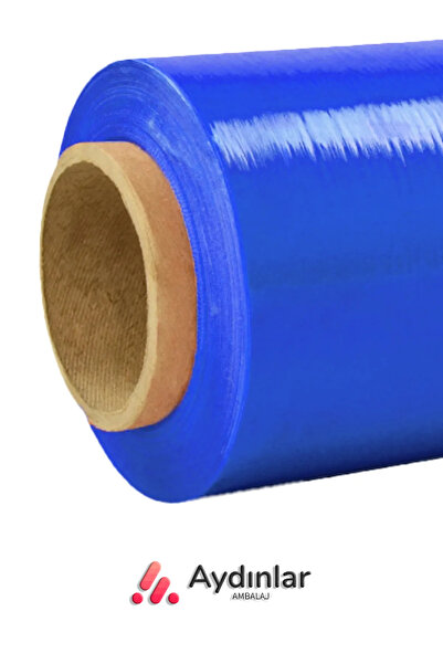 Aydınlar Ambalaj Net 50 Metre 23 Mic Kalın Mavi Eşya Mobilya Sarma Koruma Amb...