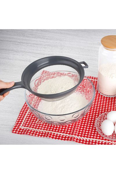 SOFTHOM 12CM and 17 CM Wire Strainer Set - Pack of 2