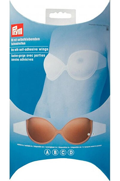 Prym Yapışkanlı Destekli Sütyen, Dekolteli Elbiseler İçin Askısızdır, A Beden (70)