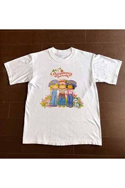 MAYDAY CULTURE Mayday Culture Бяла прекалено голяма унисекс тениска с DTF печат