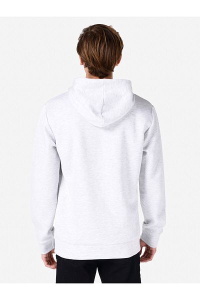 Colin's Gray Hooded Printed Men's Sweatshirt - Cl 1067487
