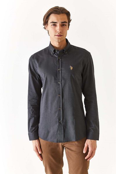 U.S. Polo Assn. 1672341 ПОЛО ТЪКАНА РИЗА