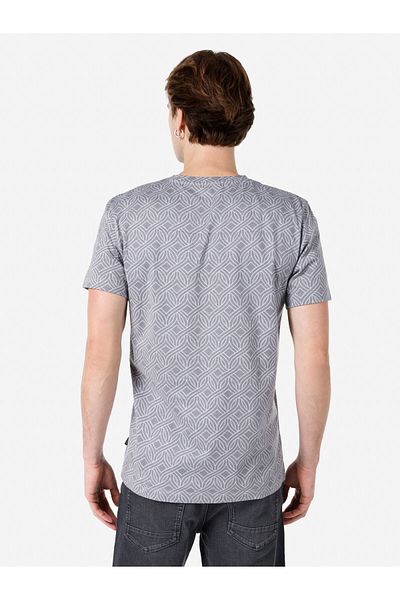 Colin's Regular Fit Crew Neck Gray Men's Short Sleeve T-Shirt Cl 1068398